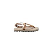 Suicoke Bra Sandaler, Platta Suicoke Damsandaler Beige, Dam