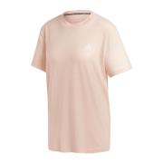 Adidas Sport T-shirt - Roses, Rak Skärning Pink, Dam