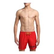 Bikkembergs Beachwear Red, Herr