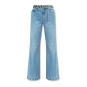 Michael Kors Bootcut jeans Blue, Dam