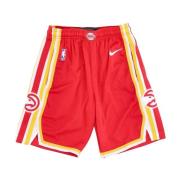 Nike NBA Icon Swingman Shorts i lagfärger Red, Dam