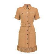 Pinko Shirt Dresses Brown, Dam