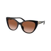 Polo Ralph Lauren Snygga solglasögon för kvinnor Black, Dam