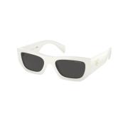 Prada Elegant Sunglasses Collection White, Dam