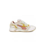 Puma Mesh Läder Sneakers White, Herr