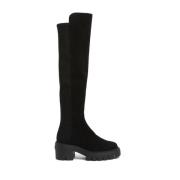 Stuart Weitzman 5050 Soho Boot - Ikonisk Över-Knä Stil Black, Dam