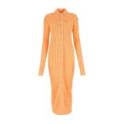 Jil Sander Pastell Orange Skjortklänning Orange, Dam