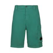 C.p. Company Long Shorts Green, Herr