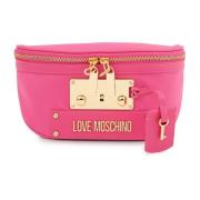 Love Moschino Stilfull Marsupio Väska Pink, Dam