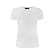 Elisabetta Franchi Bas T-shirt White, Dam