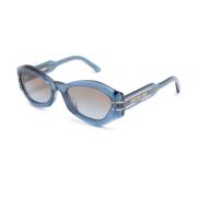 Dior Blå Signature Solglasögon Blue, Dam