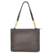 Bally Pre-owned Pre-owned Läder shoppers Brown, Dam