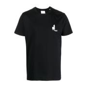 Isabel Marant T-shirt med tryckt logotyp Black, Herr