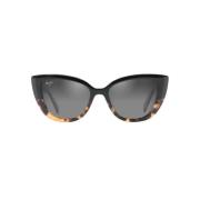 Maui Jim Regnskog Kapa Cat Eye Solglasögon Black, Unisex