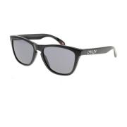 Oakley Retroinspirerade solglasögon med en popkulturell twist Black, U...