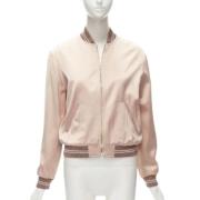 Saint Laurent Vintage Pre-owned Satin ytterklder Pink, Dam