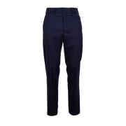 Mauro Grifoni Cropped Trousers Blue, Dam