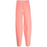 The Attico Tapered Trousers Pink, Dam