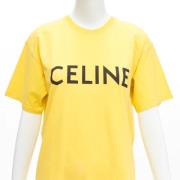 Celine Vintage Pre-owned Bomull toppar Yellow, Dam