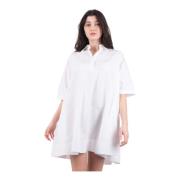 Roberto Collina Short Dresses White, Dam