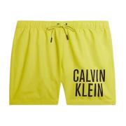 Calvin Klein Intense Power Atletiska Badshorts Yellow, Herr