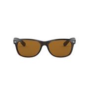 Ray-Ban Klassiska bruna polariserade solglasögon Brown, Dam