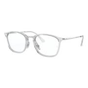 Ray-Ban Crystal Silver Eyewear Frames RX 7168 Gray, Unisex