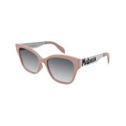 Alexander McQueen Stiliga solglasögon Pink, Dam