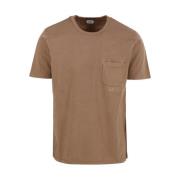 C.p. Company Grå Jerseyficka T-Shirt Brown, Herr
