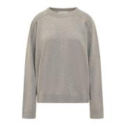 Armarium Enni Sweater - Stilfull Stickad Tröja Gray, Dam