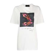 John Richmond T-Shirts White, Dam