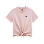 Vans Stilig Knut T-shirt för modeframåt kvinnor Pink, Dam