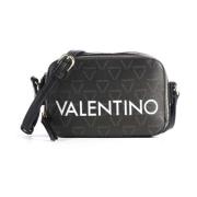 Valentino by Mario Valentino Svart Liuto Crossbody-väska Black, Dam