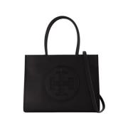 Tory Burch Ella Eco Tote Axelremsväska Black, Dam