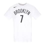 Nike NBA Essential Tee No 7 Kevin Durant Bronet White, Herr
