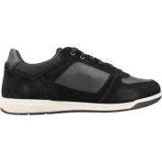 Geox Stiliga Herrsneakers Black, Herr