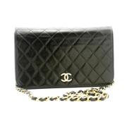 Chanel Vintage Pre-owned Läder chanel-vskor Black, Dam