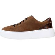 Clarks Hero Lite Lace Sneakers Brown, Dam