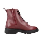 Clarks Lace-up Boots Red, Dam