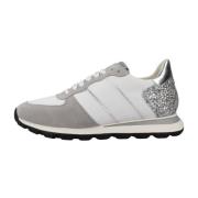 Geox Stiliga Avslappnade Sneakers för Kvinnor Gray, Dam