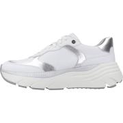 Geox Stiliga Andningsbara Sneakers White, Dam