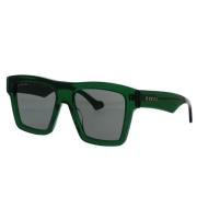 Gucci Minimalistiska solglasögon Gg0962S 010 Green, Herr