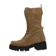 Mtng Lace-up Boots Brown, Dam