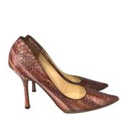 Jimmy Choo Pre-owned Pre-owned Läder klackskor Red, Dam