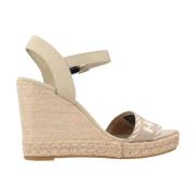 Tommy Hilfiger Wedges Beige, Dam