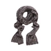 Dolce & Gabbana Pre-owned open knitted scarf with lurex Gray, Dam