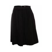 Dolce & Gabbana Pre-owned veckad kjol Black, Dam