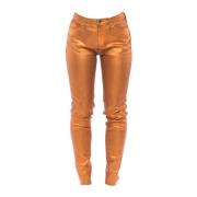 Don The Fuller Skinny Trousers Orange, Dam