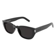Saint Laurent SL 601 001 Sunglasses Black, Unisex