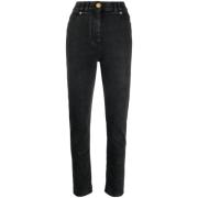 Balmain Skinny Jeans Black, Dam